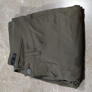 Olive Green Prana Pants, 2/4